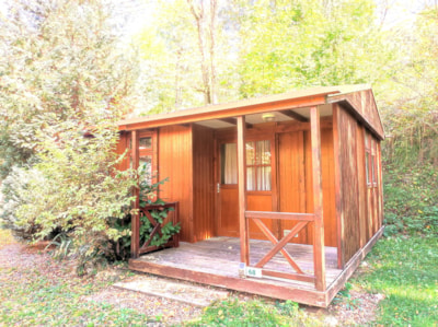 Chalet 4 21m² + sheltered terrace  2 bedrooms — 1