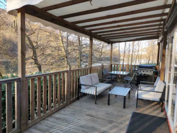 Location - Mobil-Home 6 Premium 39 M² + Terrasse-Semi-Couverte 18 M² - Camping du Lac Mercus