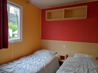Mobile-home 4/6 Confort 27 m² Half-covered terrace 15 m² — 7