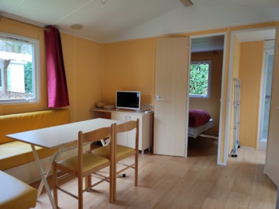 Mobile-home 4/6 Confort 27 m² Half-covered terrace 15 m² — 4
