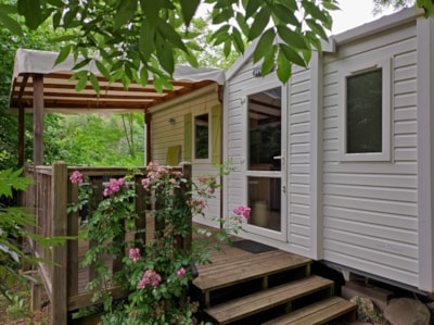 Mobile-home 4 Confort 23 m² Half-covered terrace 12 m²
