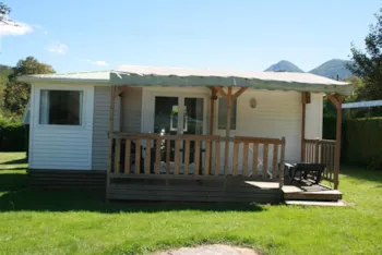 Mietunterkunft - Mobilheim Erce Mit Überdachte Terrasse - Camping Les 4 Saisons
