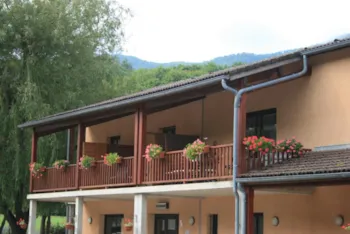 Zimmer - Schlafzimmer 5 : Mit Terrasse (1 Einzelbetten) - Camping Les 4 Saisons