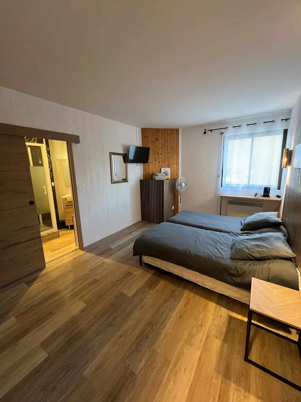 Chambre - Chambre D'hôtel N°3 : 3 Lits De 90 - Camping Les 4 Saisons