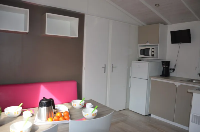 Mobil-Home Confort 25M² 2 Chambres + Tv