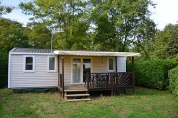Mietunterkunft - Mobilheim Confort 32M² 3 Zimmer + Tv - Flower Camping LES MIJEANNES