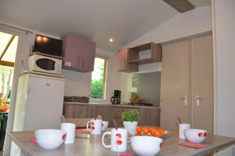 Mobil-Home Confort 32M² 3 Chambres + Tv