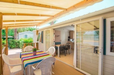 Mobil-Home Comfort 35m² 2 bedrooms + TV (also suitable for people with reduced mobility)