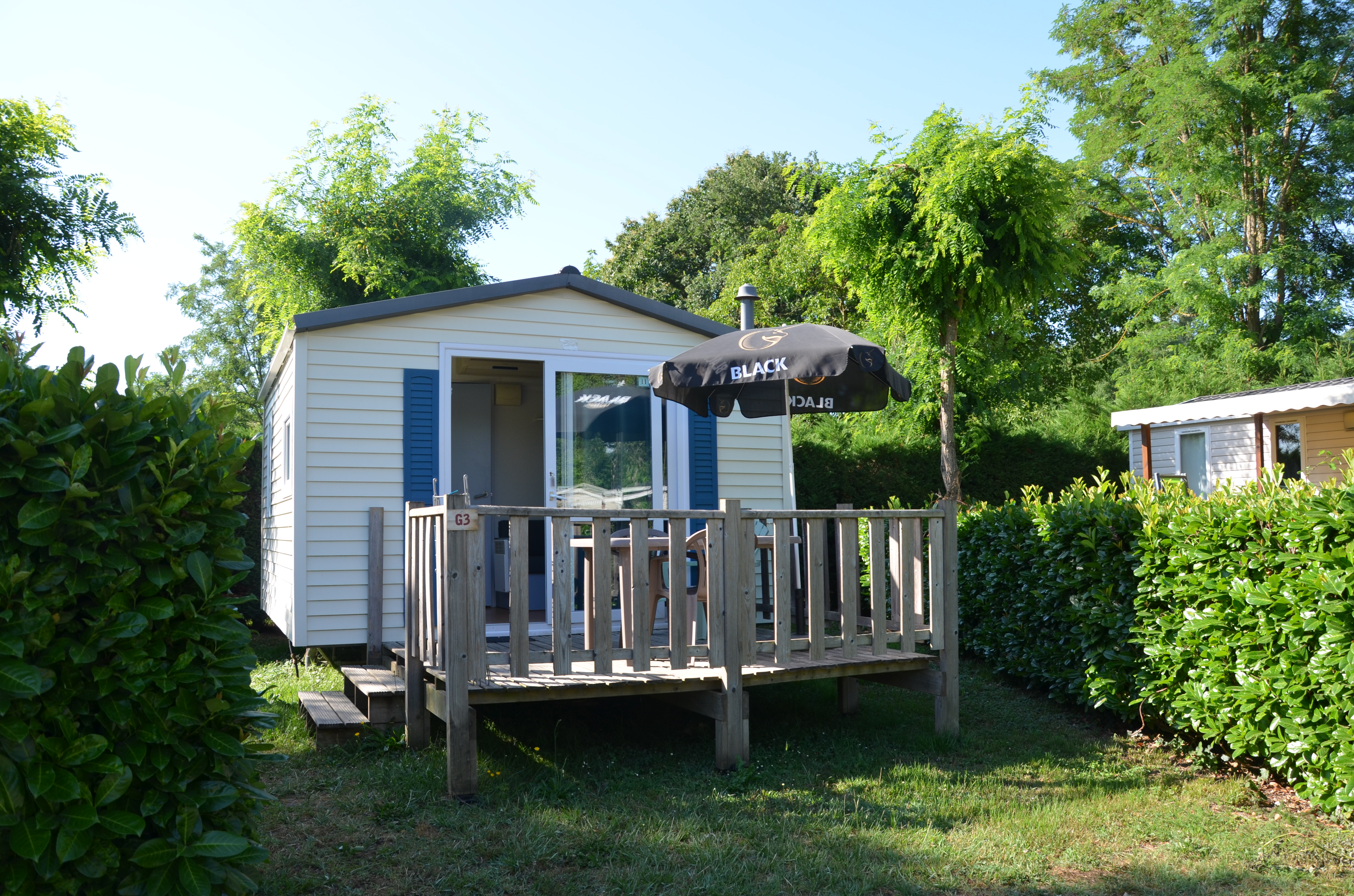 Location - Mobil-Home Standard 20M² - 1 Chambre - Camping Les Mijeannes