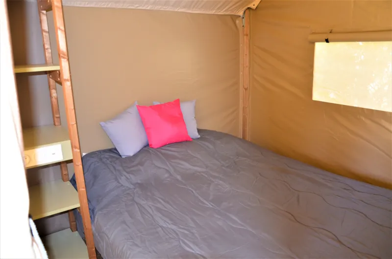 Tente Woodlodge Confort 23M² 2 Chambres - Sans Sanitaire