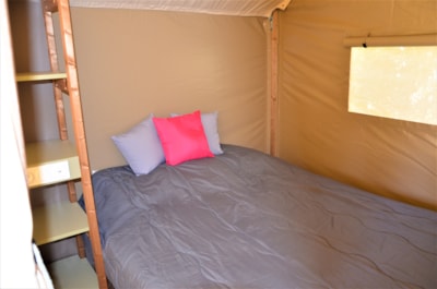 Woodlodge Comfort Tent 23m² - 2 bedrooms - without sanitairy