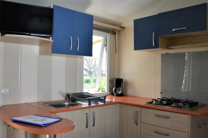 Mobil-Home Confort 29M² 2 Chambres  + Tv