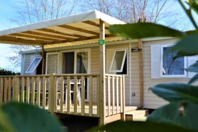 Mobile-home Premium 32m² AIR-CONDITIONED 3 bedrooms + TV