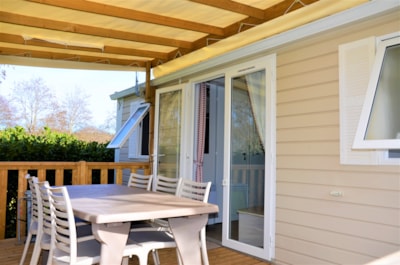 Mobile-home Premium 32m² AIR-CONDITIONED 3 bedrooms + TV