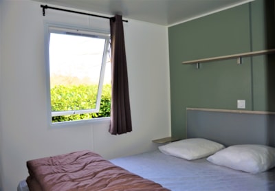 Mobile-home Premium 32m² AIR-CONDITIONED 3 bedrooms + TV