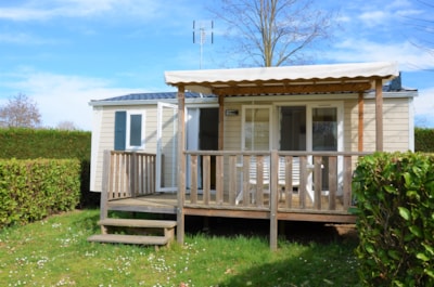 Mobile-home Premium 29m² -2 bedrooms +TV -  Dishwasher + air conditionning
