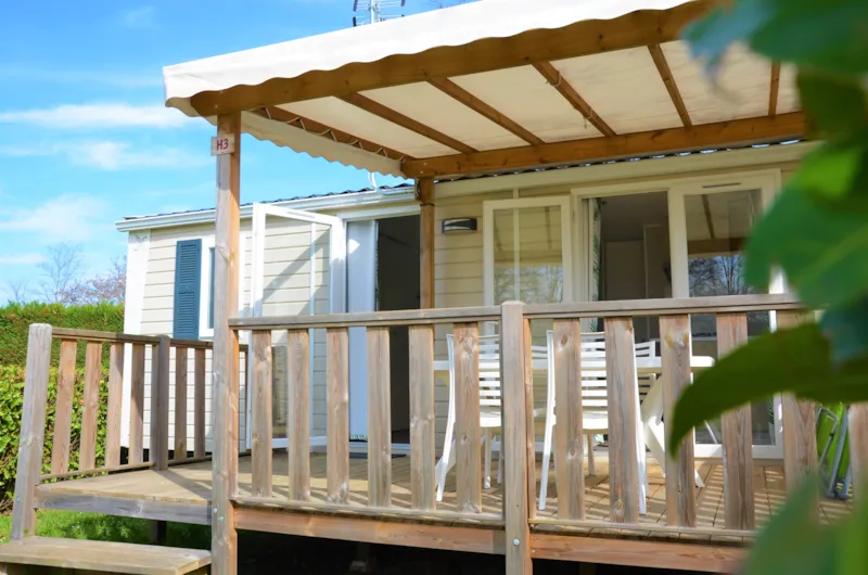 Mobile-Home Premium 29M² - 2 Chambres Climatisation +Tv + Lave Vaisselle