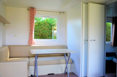 Mobile-home Premium 29m² -2 bedrooms +TV -  Dishwasher + air conditionning