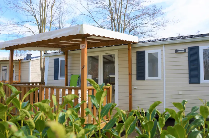 Mobil-Home Premium 33M² Climatisé - 3 Chambres +Tv + Lave Vaisselle