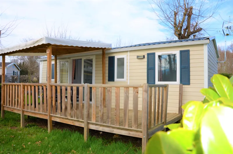 Mobil-Home Premium 33M² Climatisé - 3 Chambres +Tv + Lave Vaisselle