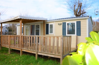 Mobile-home Premium 33m² AIR-CONDITIONED - 3 bedrooms +TV - Dishwasher + Plancha