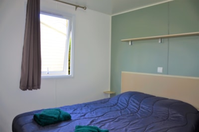 Mobile-home Premium 33m² AIR-CONDITIONED - 3 bedrooms +TV - Dishwasher + Plancha