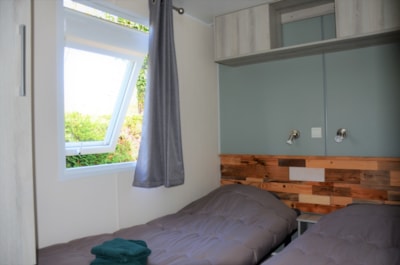 Mobile home Premium 40m² AIR-CONDITIONED 3 bedrooms + 2 bathrooms + TV + washdisher + Plancha
