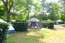 Kampeerplaats(en) - Comfortplaats (1 Tent, Caravan Of Camper / 1 Auto / Elektriciteit 10A) - Flower Camping LES MIJEANNES