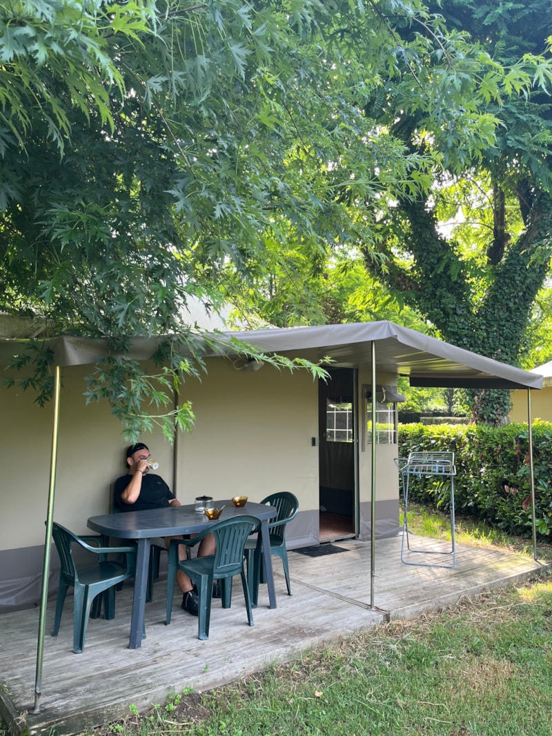 Zeltbungalow Standard 25m² 2 Zimmer  - ohne Sanitäranlagen
