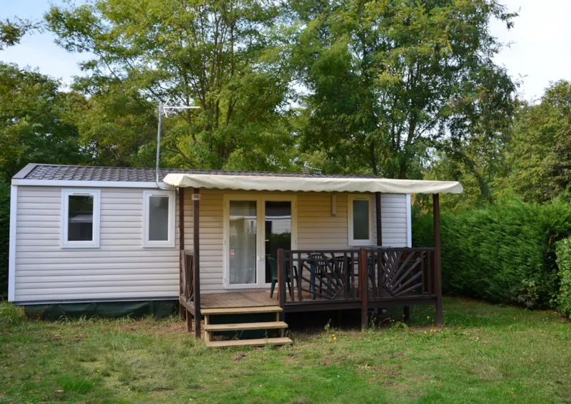 Mobil-Home Confort 32M² Climatisé 3 Chambres + Tv