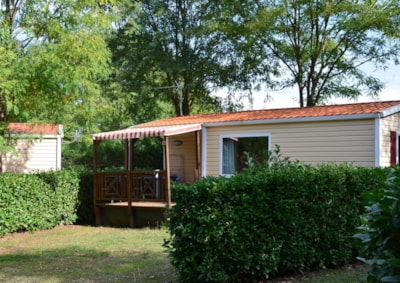 Mobile-home Confort 25m²² AIR-CONDITIONED 2 bedrooms + TV