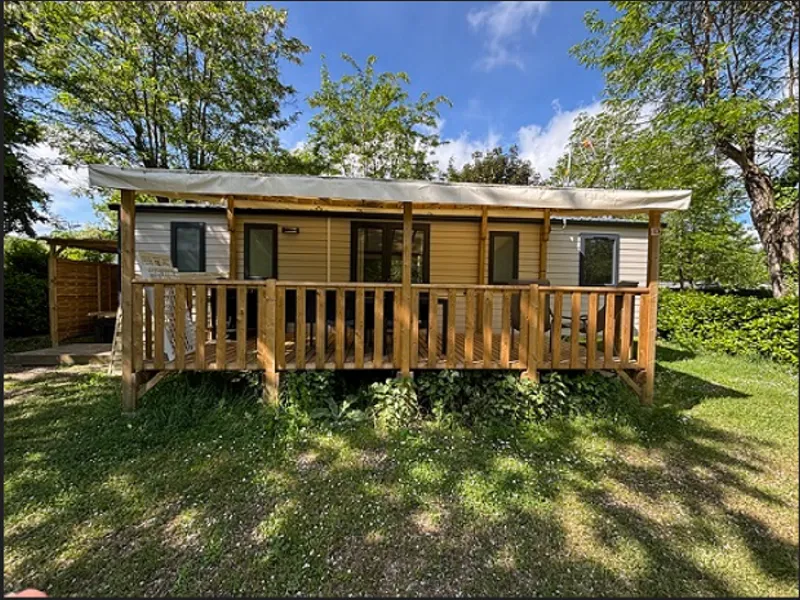Premium Mobile Home 40M² (3 Bedrooms-6 People) + 2 Bathrooms + Tv + Lv + Plancha + Air Conditioning