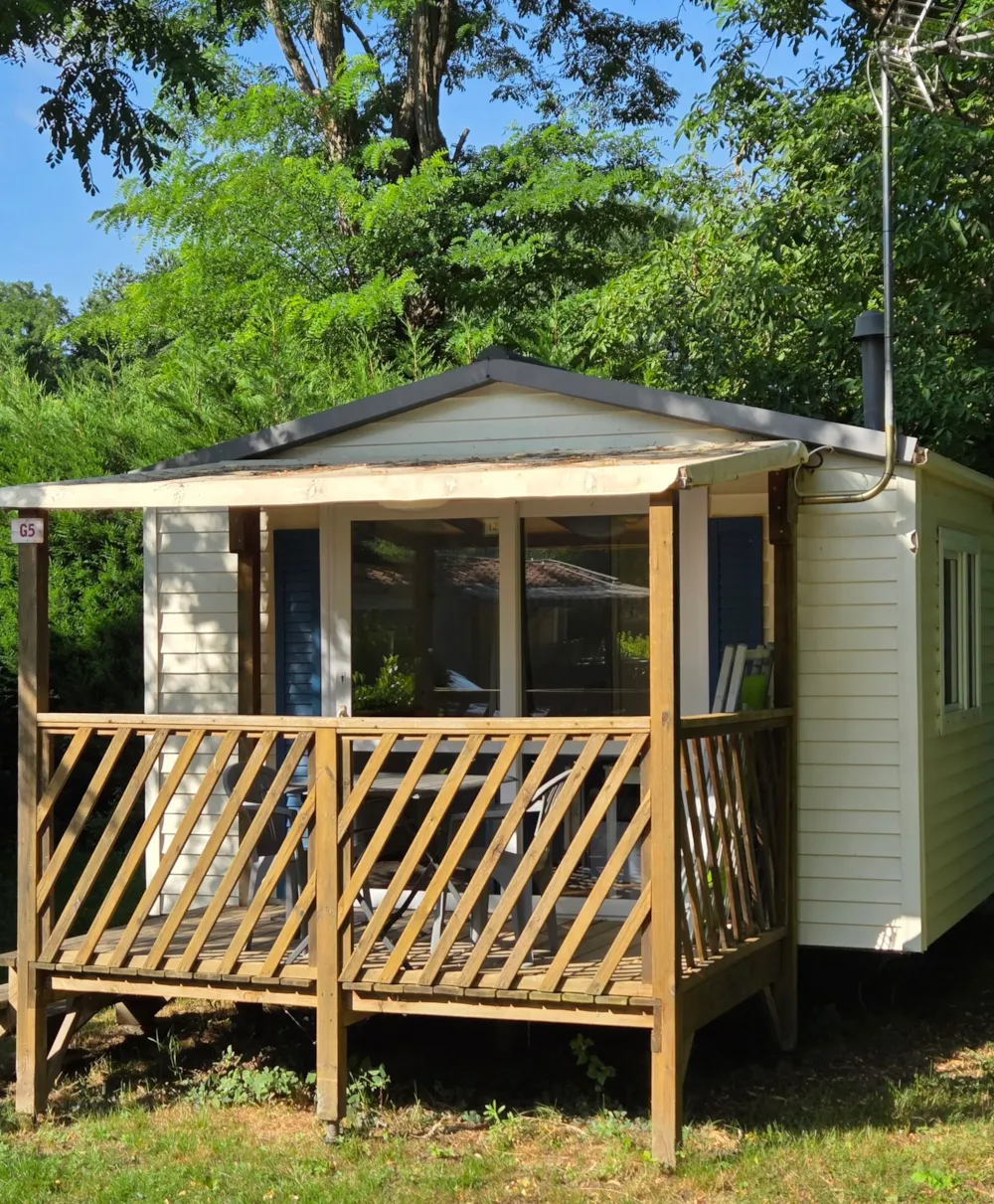Mobilheim Confort 20M² - 1 Schlafzimmer - Klimaangle