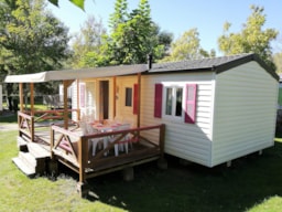 Accommodation - Mobil Home - 3 Rooms - Camping Audinac les Bains