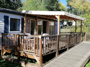 Location - Mobilhome Pour Pmr - Camping Audinac les Bains