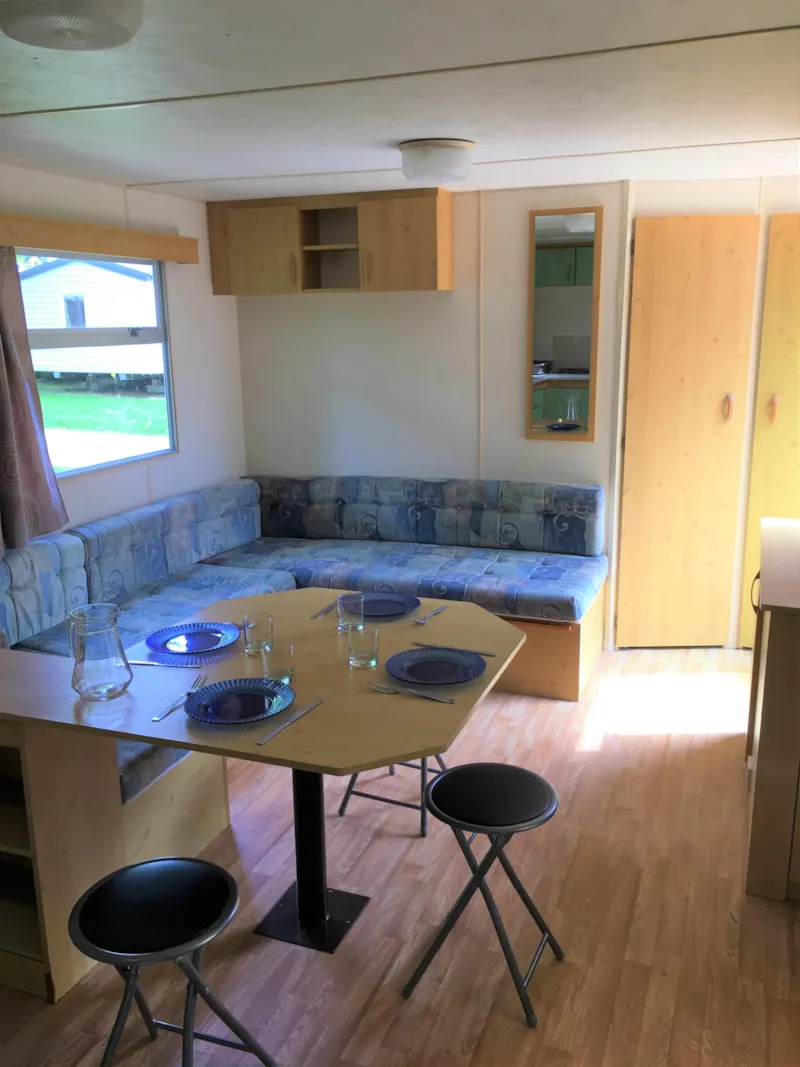 Mobil Home Toit Plat Avec Sanitaire