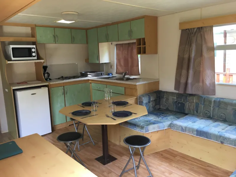 Mobil Home Toit Plat Avec Sanitaire