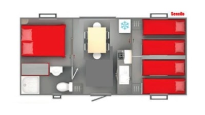 Mobil home SENCILIO with toilet — 10