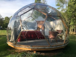 Accommodation - Bulle -Géopod - Camping Audinac les Bains