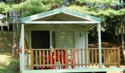 Huuraccommodatie(s) - Chalet Tonga 1 Kamer - Camping PARC DE PALETES
