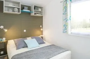 Mobil-Home Confort 27M² - 2 Chambres + Terrasse Couverte + Clim Réversible + Tv