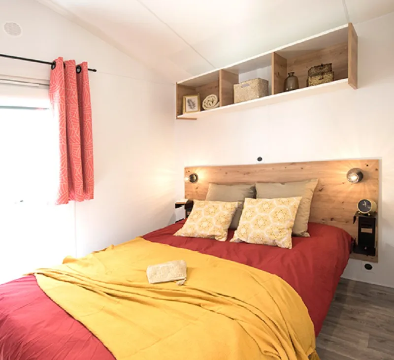 Mobil-Home Confort 36M² - 3 Chambres + Terrasse Couverte + Clim Réversible + Tv