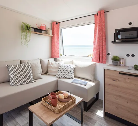 Mobil-Home Confort 36M² - 3 Chambres + Terrasse Couverte + Clim Réversible + Tv