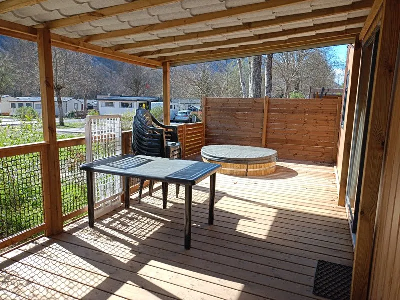 Mobil-Home Spa Premium 40M² - 3 Chambres - 2 Salles De Bain + Terrasse + Clim Réversible + Tv