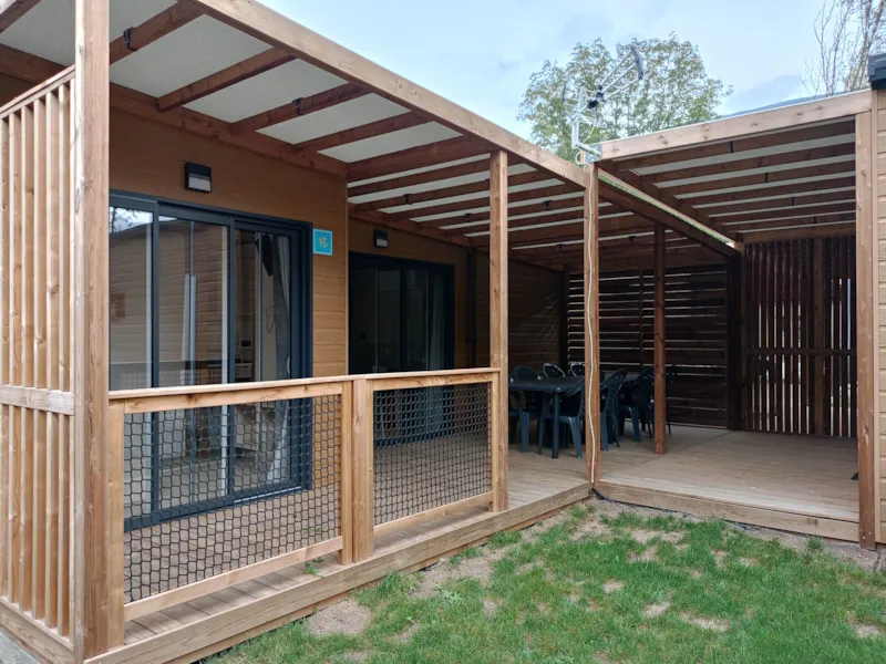 Cottage Premium 40M² - 3 Chambres - 3 Salles De Bain + Terrasse Couverte + Clim Réversible + Tv