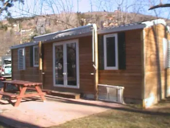 Mietunterkunft - Mobilheim Rhododendron 32M² - Camping L'Enclave