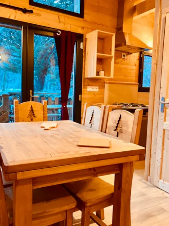 Mietunterkunft - Chalet  Cambre D'aze - Camping L'Enclave