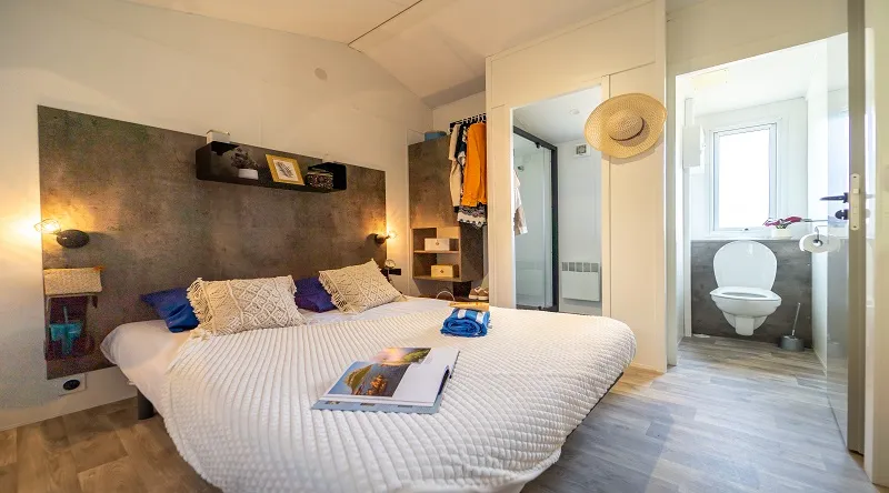 Mobil-Home Duo Premium Jacuzzi 32M² - 2 Chambres / 2 Salles De Bain