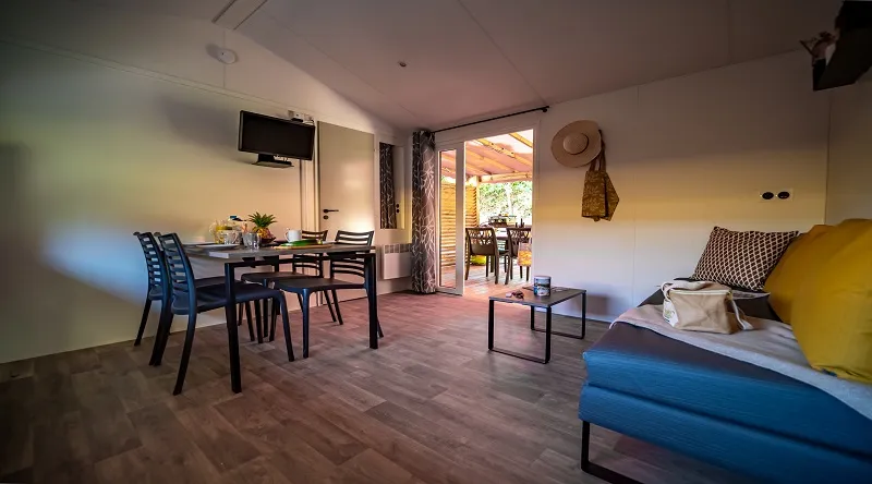 Mobil-Home Duo Premium Jacuzzi 32M² - 2 Chambres / 2 Salles De Bain