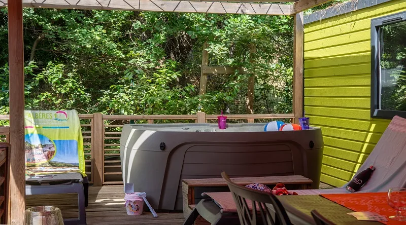 Mobil-Home Duo Premium Jacuzzi 32M² - 2 Chambres / 2 Salles De Bain